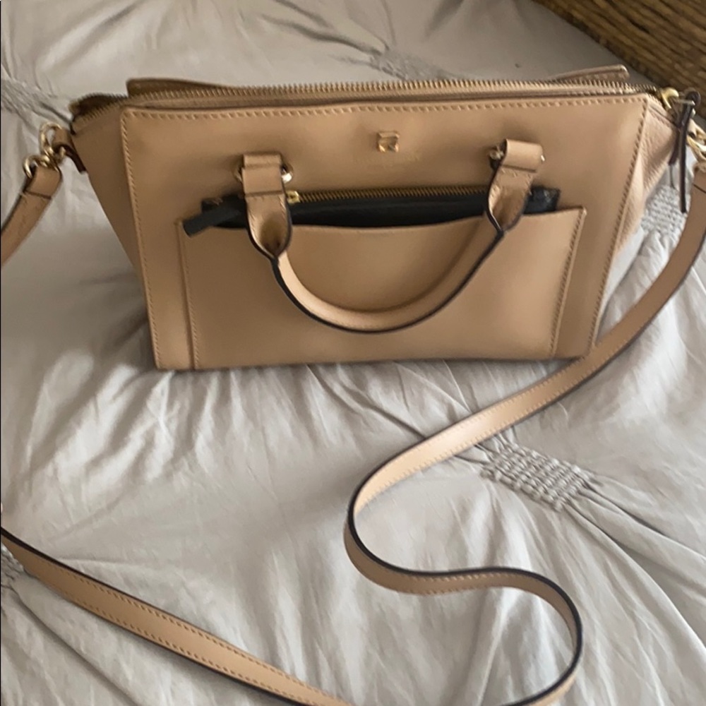 Kate Spade Tan small/medium Satchel